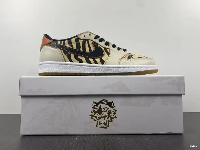 Bmlin shoes Jordan of Tiger 1 the Year DH6932-100 OG Low Air 0604